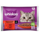 WHISKAS Classic Meals Hähnchen und Rindfleisch in Sauce 4x85g
