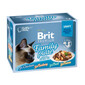 Premium by Nature Cat Delicate Fillets in Gravy Family Plate 12x85g mokra karma w sosie dla dorosłych kotów