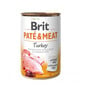 BRIT Pate&Meat turkey 400 g Truthahnpastete für Hunde