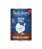 BUTCHER'S Original Rezept in Soße, Hundefutter, Stücke mit Truthahn in Soße, 400g